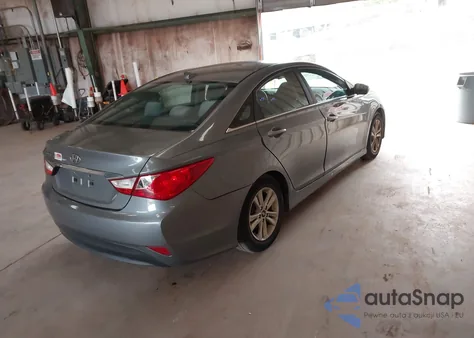 2014 Hyundai Sonata Gls из США, поврежденный, VIN 5NPEB4ACXEH870722